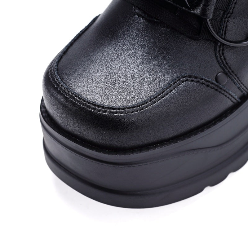 Women's Thick-soled Muffin Small Height Increasing Wedge Pumps Leisure Men's Shoes