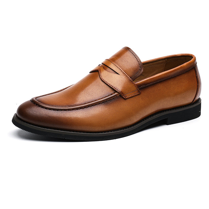 Men's One Pedal Slip On First Layer Men's Shoes