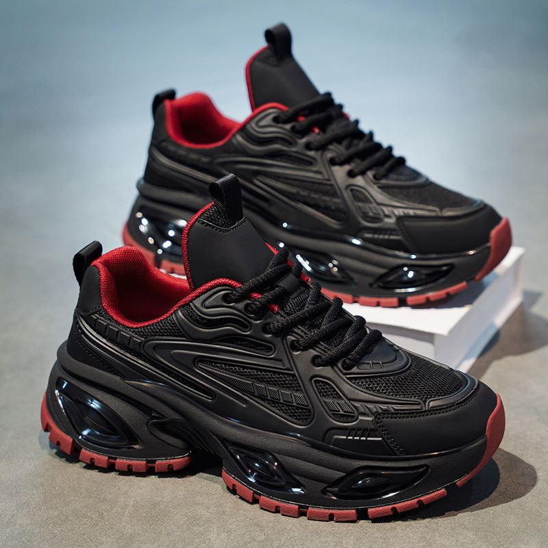 Men's Warrior Elevator Autumn Platform Boys High-grade Fashion Fried Street Daddy Men's Shoes