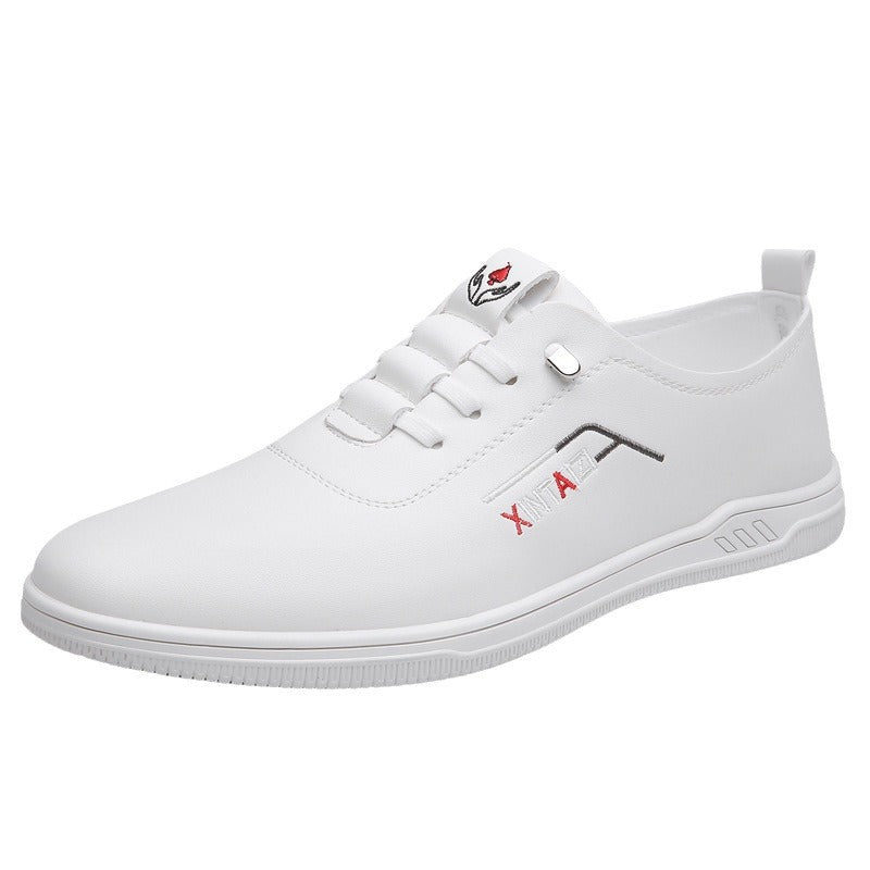 Men's White Springtide Flow Fashion Slip-on Soft Loafers