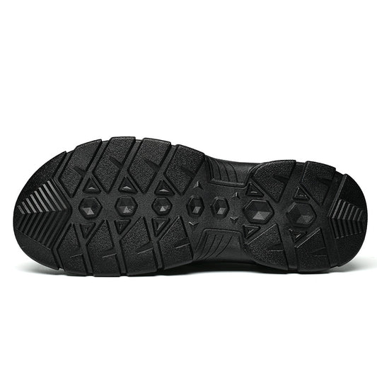 Men's Half Fashionable Lazy Korean Style Breathable Sandals