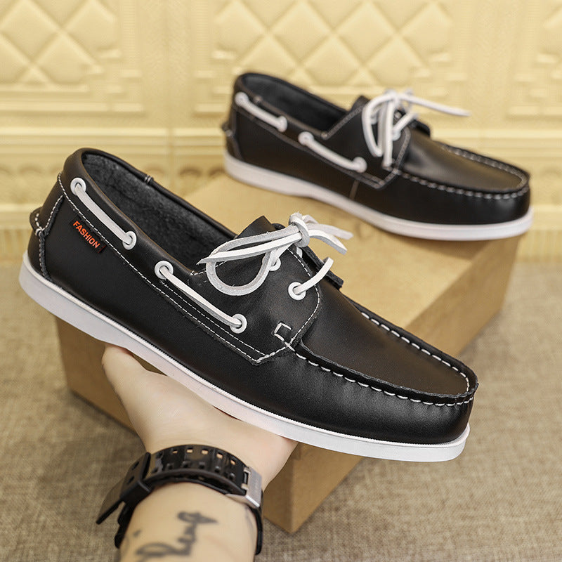Men's Plus Size Boat Korean Fashionable Driving Loafers