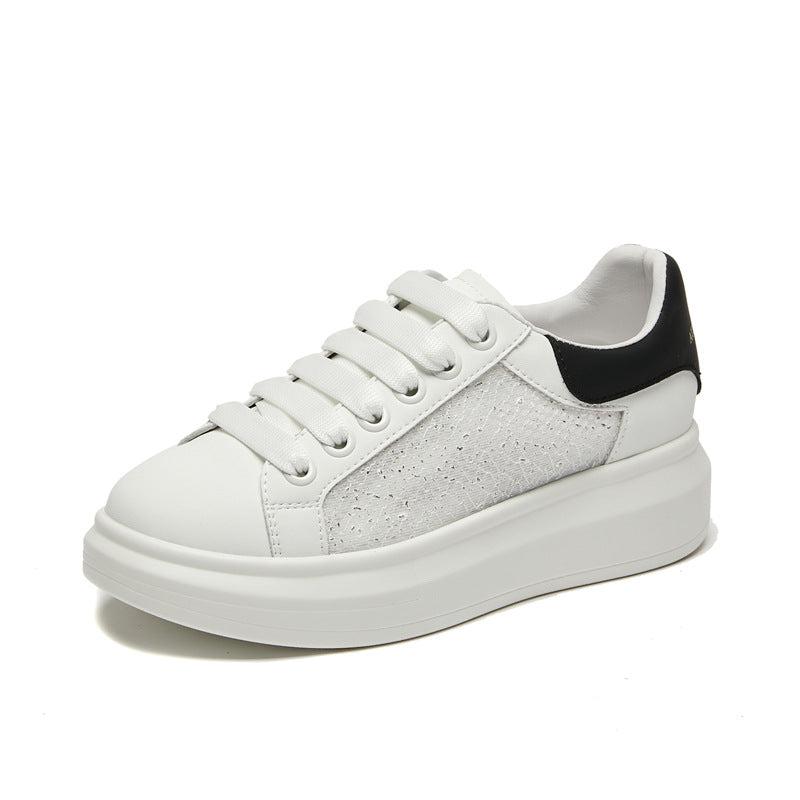 Women's Increasing Fashion Genuine Summer University Style Casual Shoes