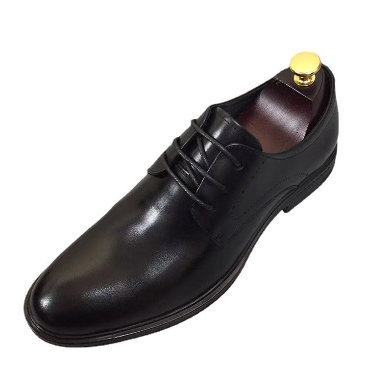Men's Formal Wear Soft Bottom Breathable Wedding Leather Shoes
