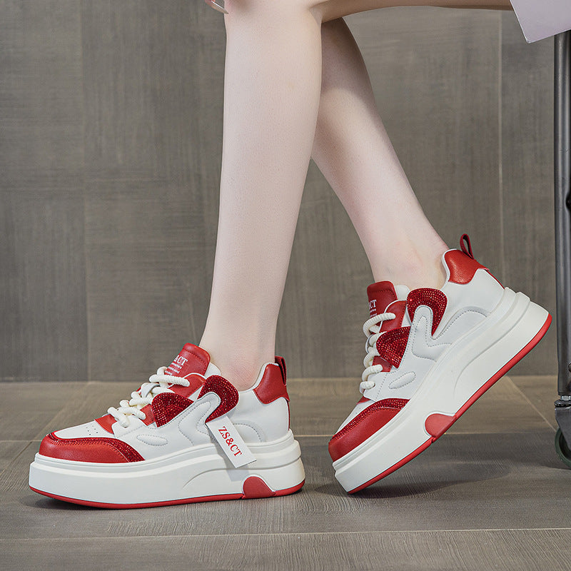 Women's Elegant Comfortable Authentic Platform Sports Casual Shoes