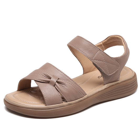 Women's & Men's Genuine Soft Bottom Mom Summer Comfortable Old Sandals