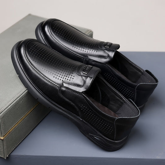 Men's Soft Bottom Comfortable Breathable Formal Suit Casual Shoes