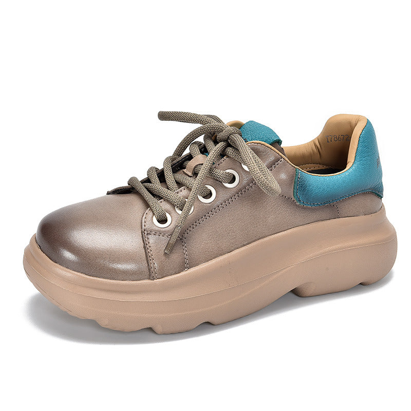 Women's Of Lightweight Thick Bottom Platform Versatile Casual Shoes