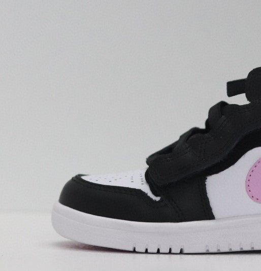 Special Version Velcro Elastic Band Middle Kid's Sneakers