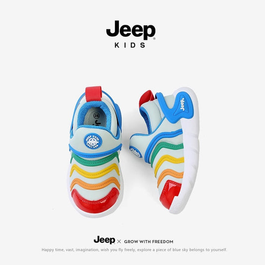 Children's Jeep Autumn Caterpillar Boys Slip-on Sports Kid's Sneakers