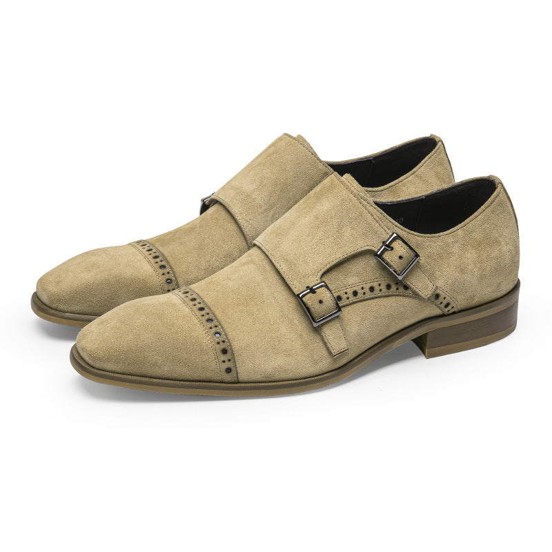 Men's Delivery Within Hours Retro Matte Fashion Leather Shoes