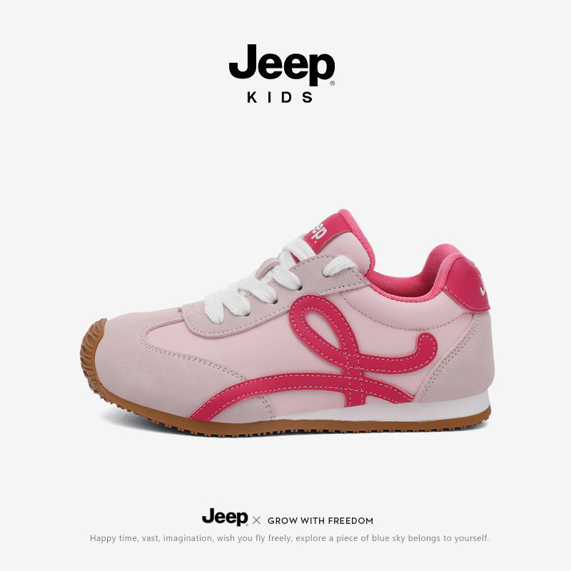 Children's Summer Lightweight Mesh Moral Training Middle Sneakers