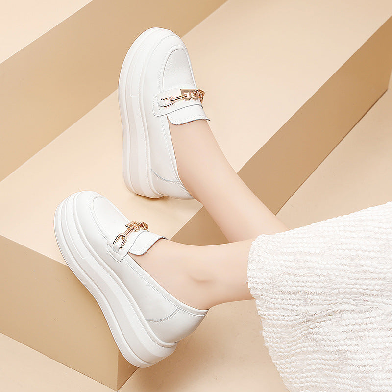 Women's Authentic British Style Pumps Small Height Women's Shoes