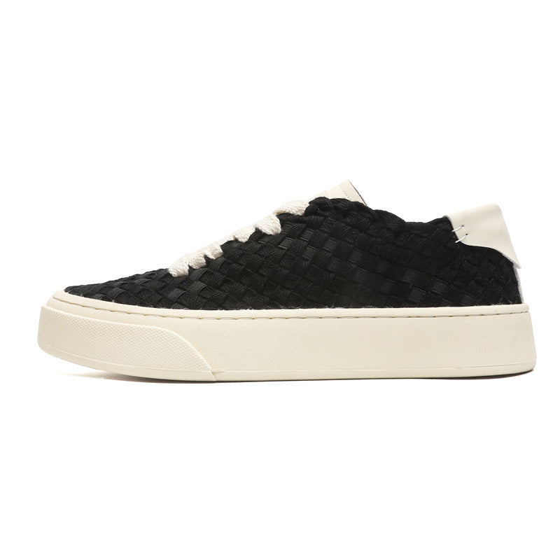 Women's & Men's Breathable Summer Comfortable Versatile Solid Color Sneakers