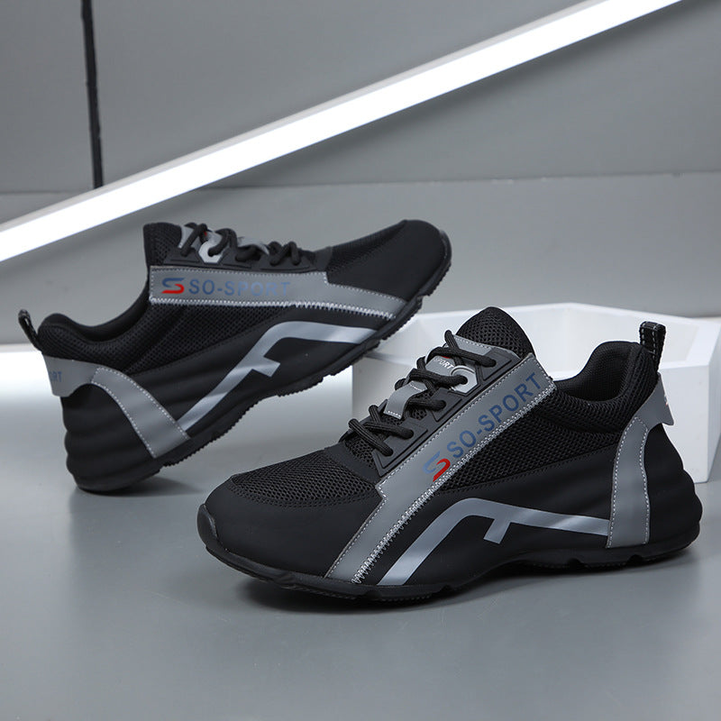 Men's Spring Mesh Elegant Bag Bottom Sports Casual Shoes