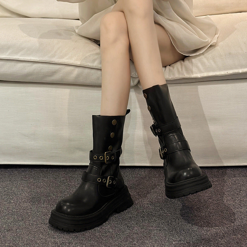 Women's Long Two-way Below The Knee High Boots