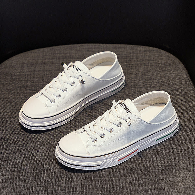 Women's Layer Cowhide Easy Wear Summer Breathable Casual Shoes