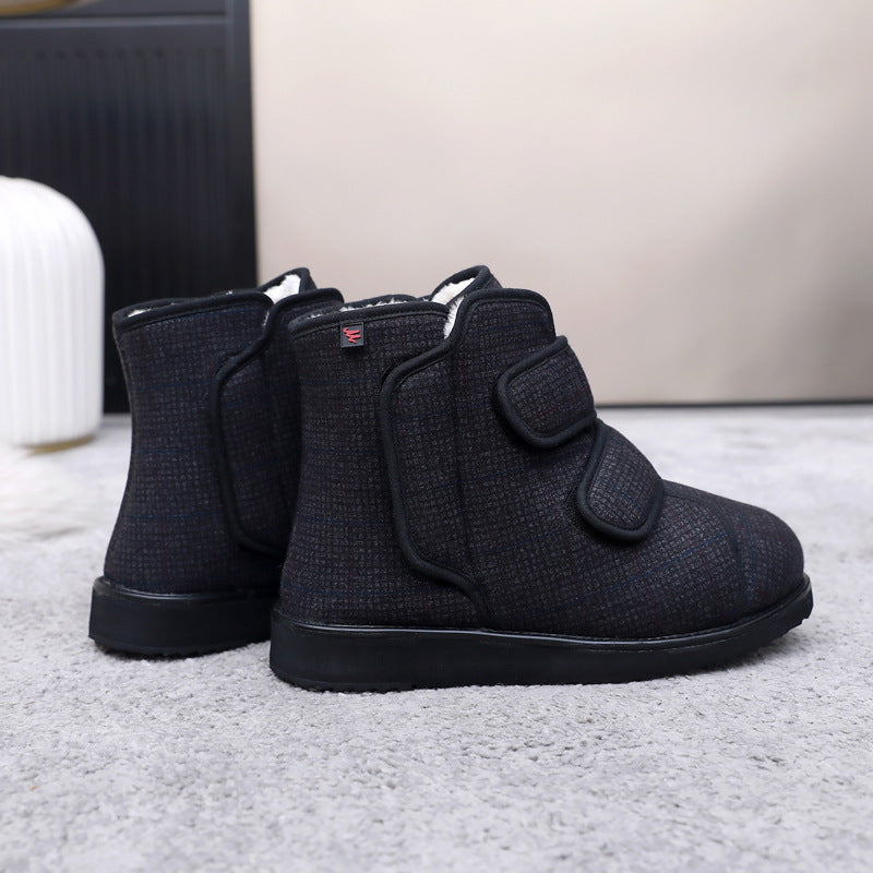 Widened Fattened Vamp Can Be Opened For Swollen Wide Men's Shoes