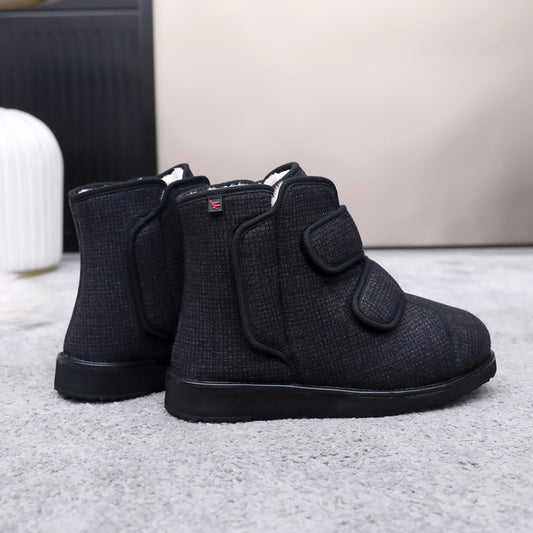 Widened Fattened Vamp Can Be Opened For Swollen Wide Men's Shoes
