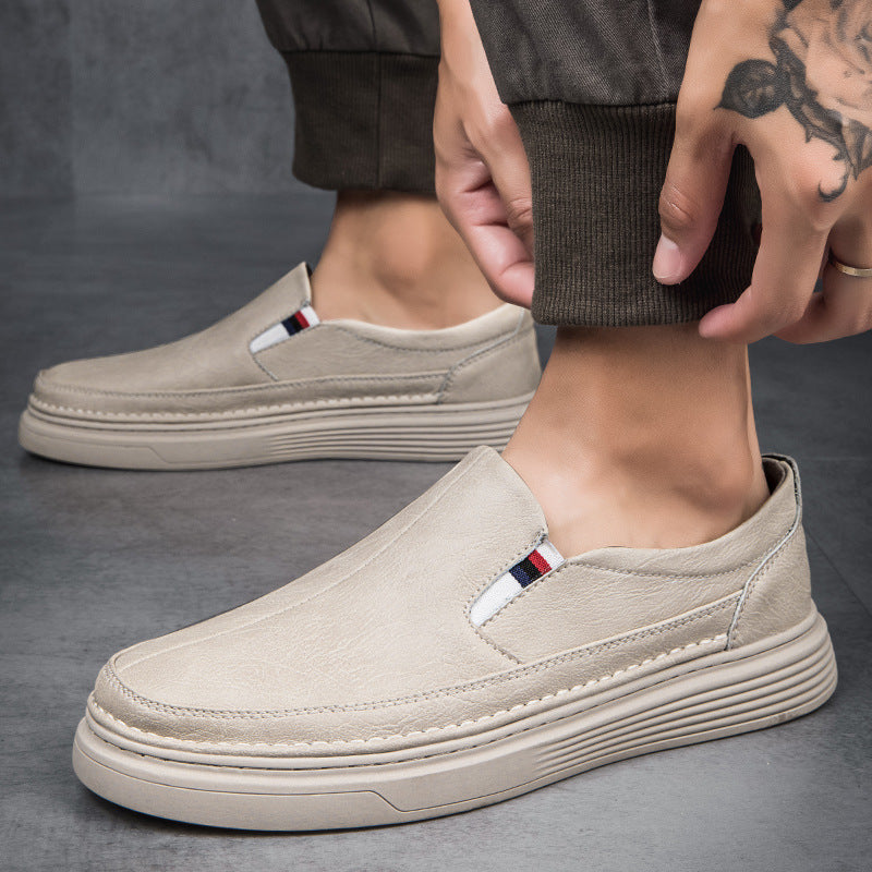 Men's Summer Fashion British Business Slip-on Lazy Casual Shoes