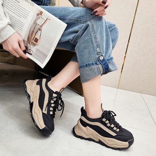 Women's Dad Trendy Cool Autumn Fried Street Sneakers