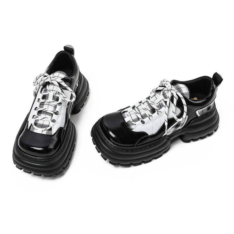 Women's Preppy Style Pumps Retro Big Head Women's Shoes