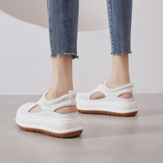 Women's Breathable Summer Korean Style Hollow Surface Sandals