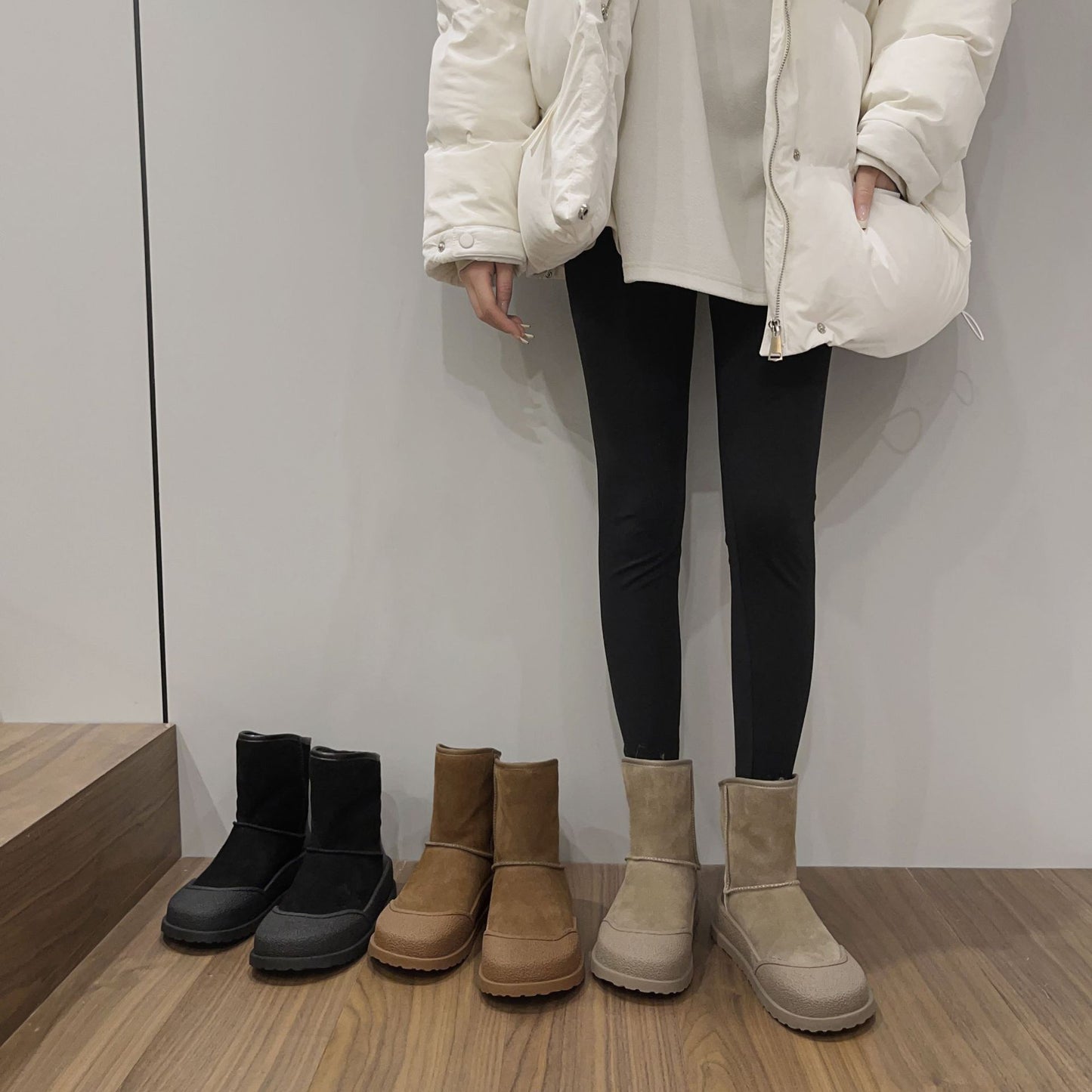 Women's Heater Vintage Genuine Length Plus Veet Snow Boots