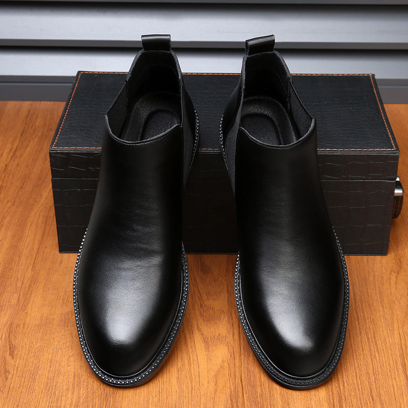 Men's Winter Thermal Cotton British Style Plus Size Martin Boots