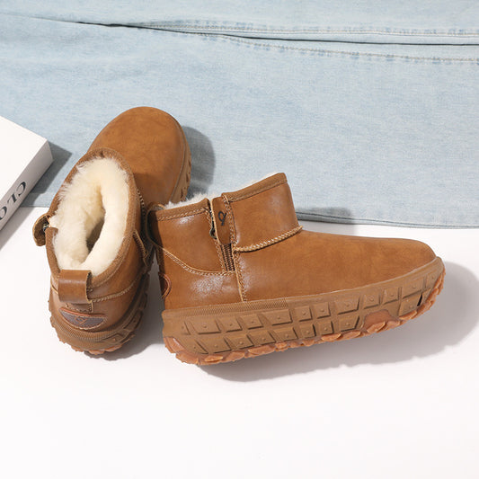 Women's Short Tube Veet Northeast Platform Thickened Snow Boots