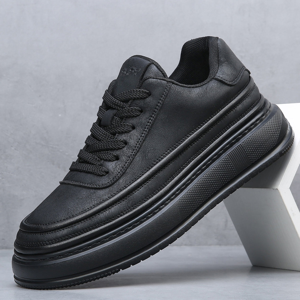 Men's Thick Bottom Hight Increasing Breathable Trendy Casual Shoes