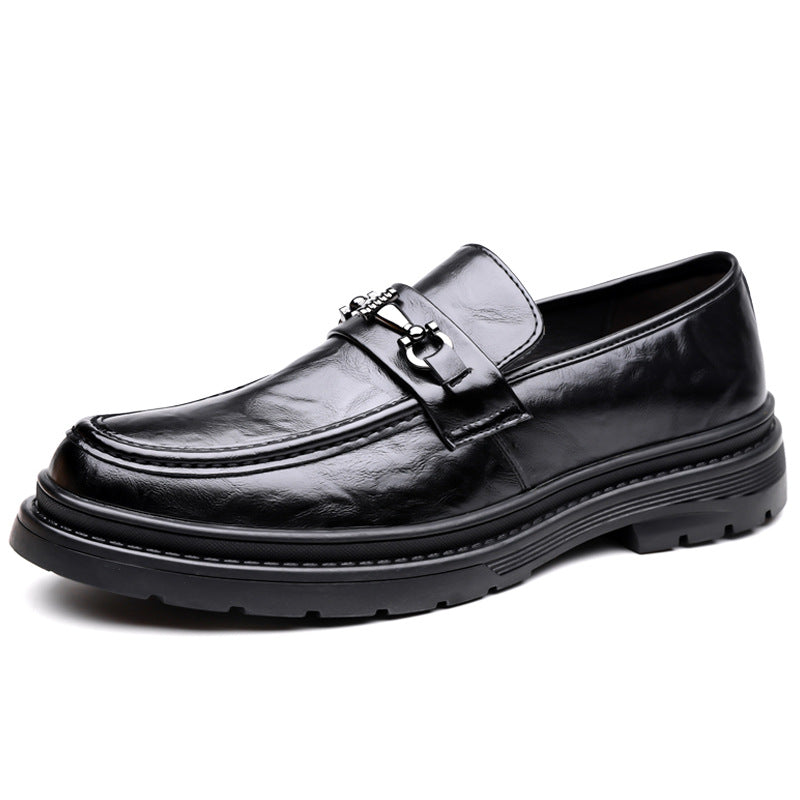 Men's Autumn Business Soft Bottom Fashionable Fashion Leather Shoes