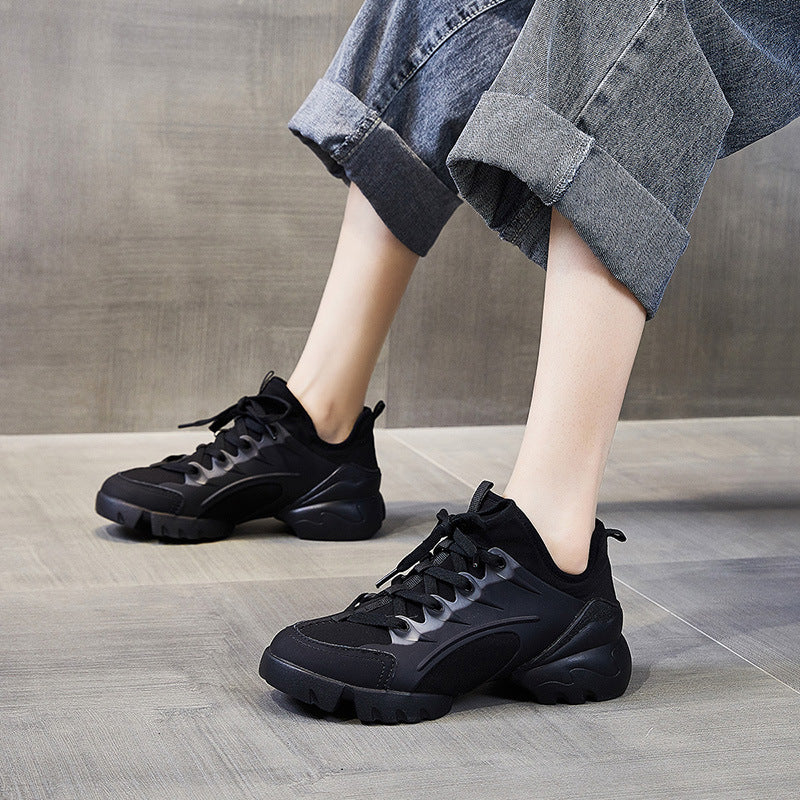 Women's Popular Running Platform Fashion Clunky Sneakers