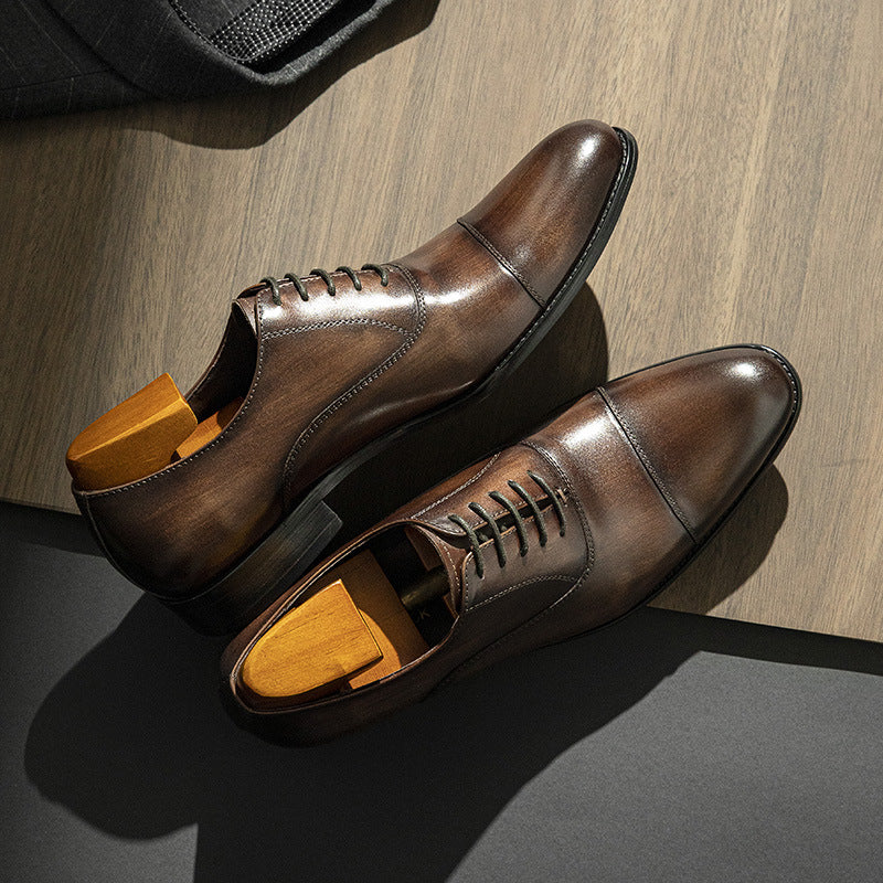 Men's Shipped Within Hours Business Formal Classic Leather Shoes