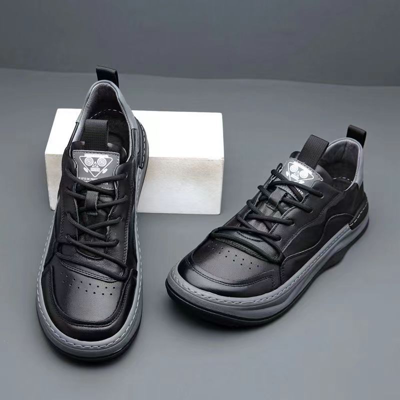 Men's Hollow Out Breathable Head Tilt Clown Boys Low Casual Shoes