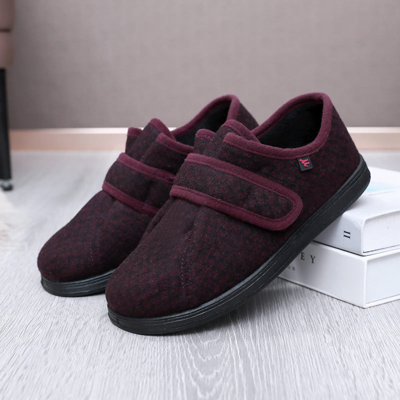 For Wearing Magic Stick Tongue One-piece Canvas Shoes