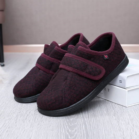 For Wearing Magic Stick Tongue One-piece Canvas Shoes