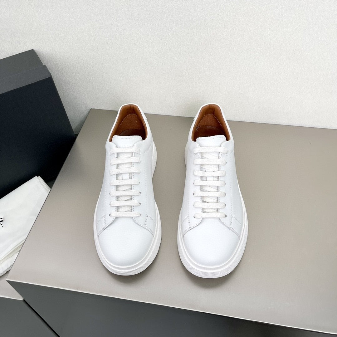 Men's Woven Sports Elegant Versatile Platform Blue Casual Shoes