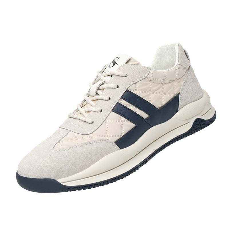 Men's Increasing Insole Breathable Ice Silk Sports Sneakers