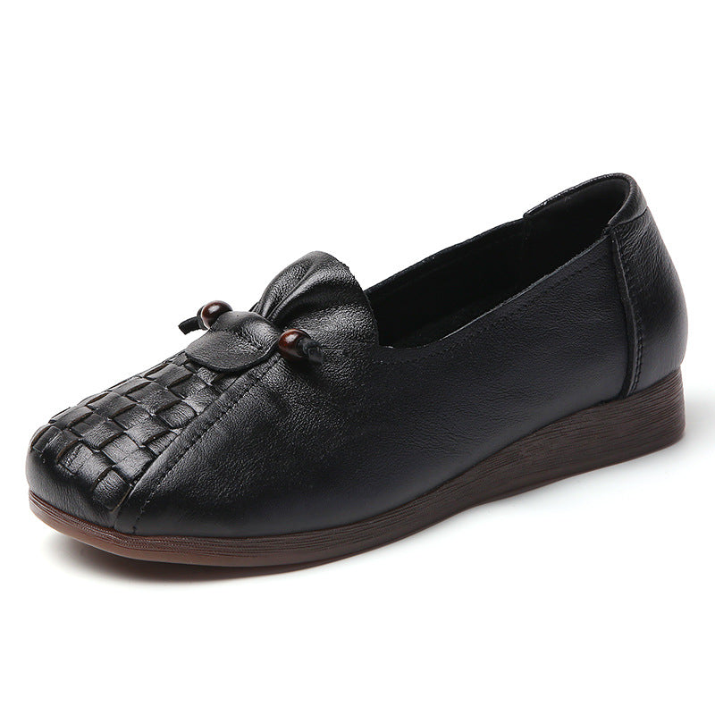 Women's Genuine Soft Bottom Slip-on Surface Lightweight Women's Casual Shoes