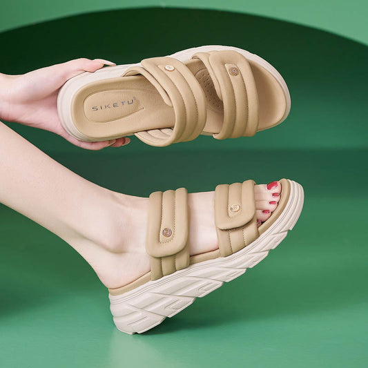 Women's New Lightweight Comfortable Platform Sports Slippers
