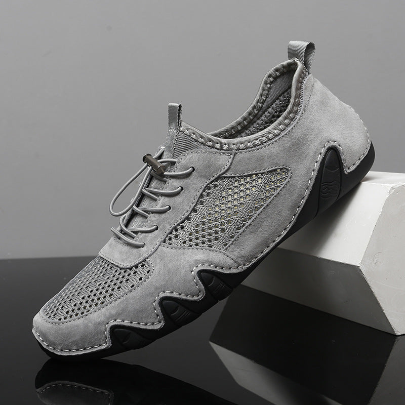 Plus Size Summer Breathable Mesh Running Casual Shoes