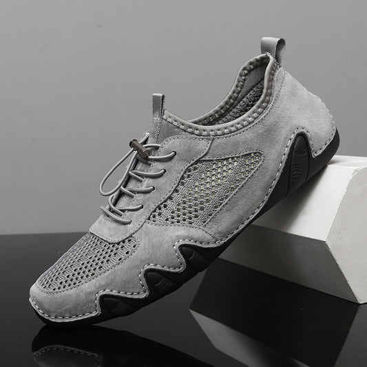 Plus Size Summer Breathable Mesh Running Casual Shoes