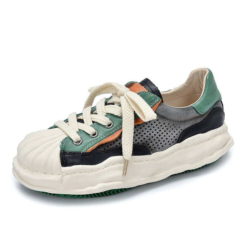 Women's Pairs Of Patchable Hole Top Layer Sandals