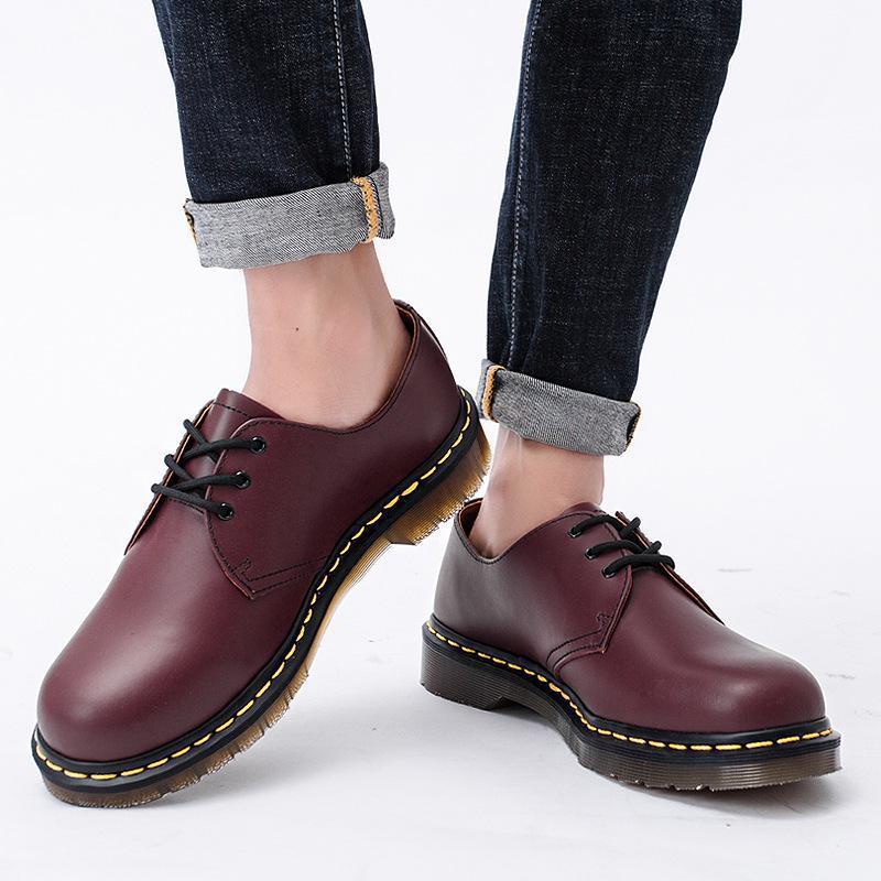 Women's & Men's For Authentic British Style Plus Size Motorcycle Boots