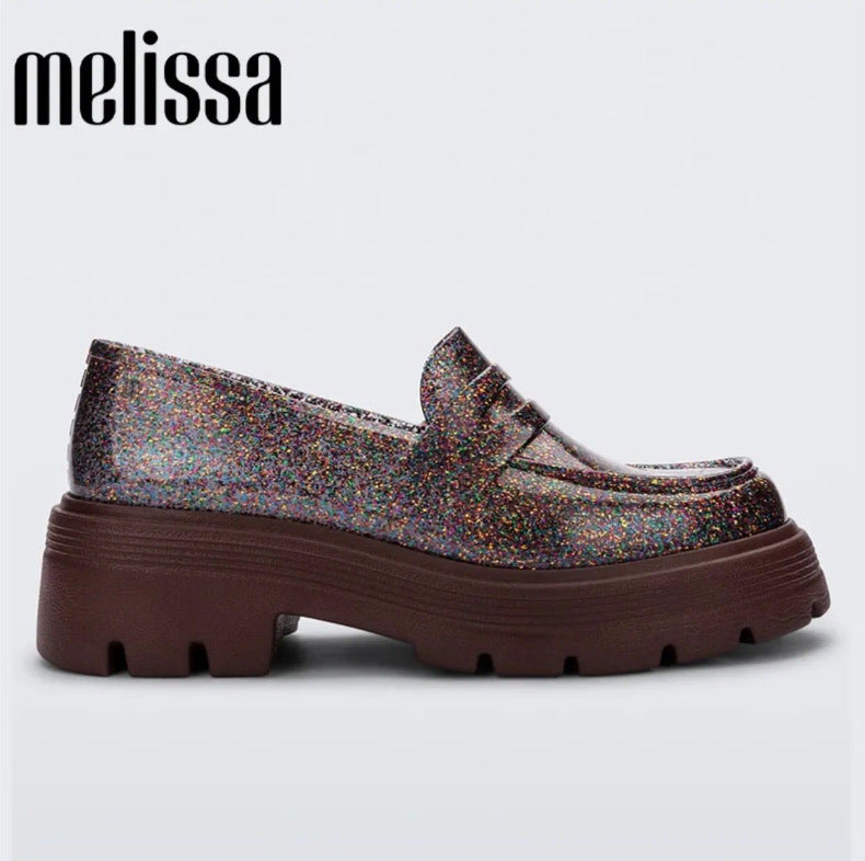 Women's Brazil Gel Melisa Platform Retro British Loafers