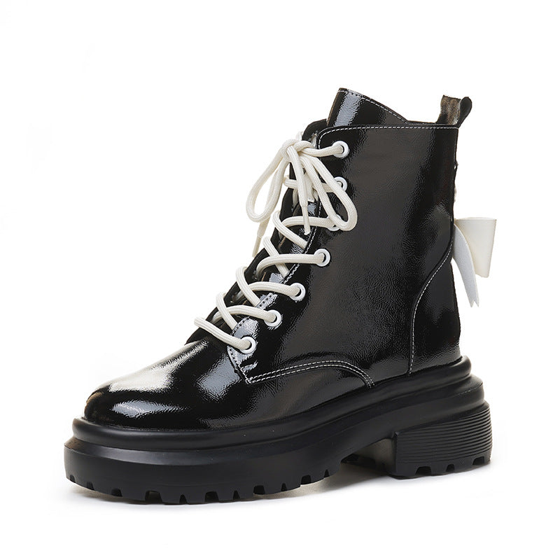 Women's Bow Sock Fashion Tie Lolita Length Boots