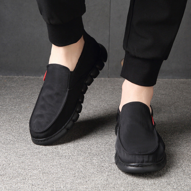 Men's Versatile Soft Bottom Slip-on Driving Comfortable Canvas Shoes