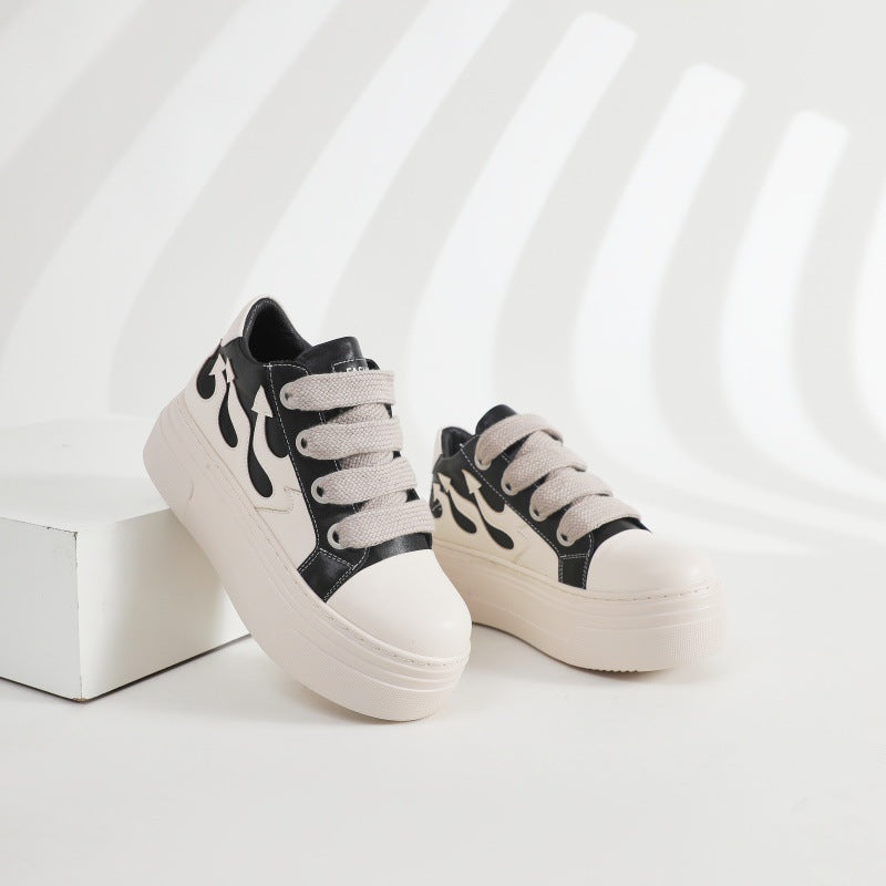 Women's Thick Shoelaces Special Multicolor Trendy Plus Casual Shoes