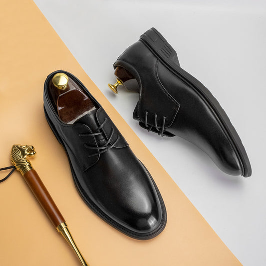 Men's Fashion Genuine England Style Business Formal Leather Shoes